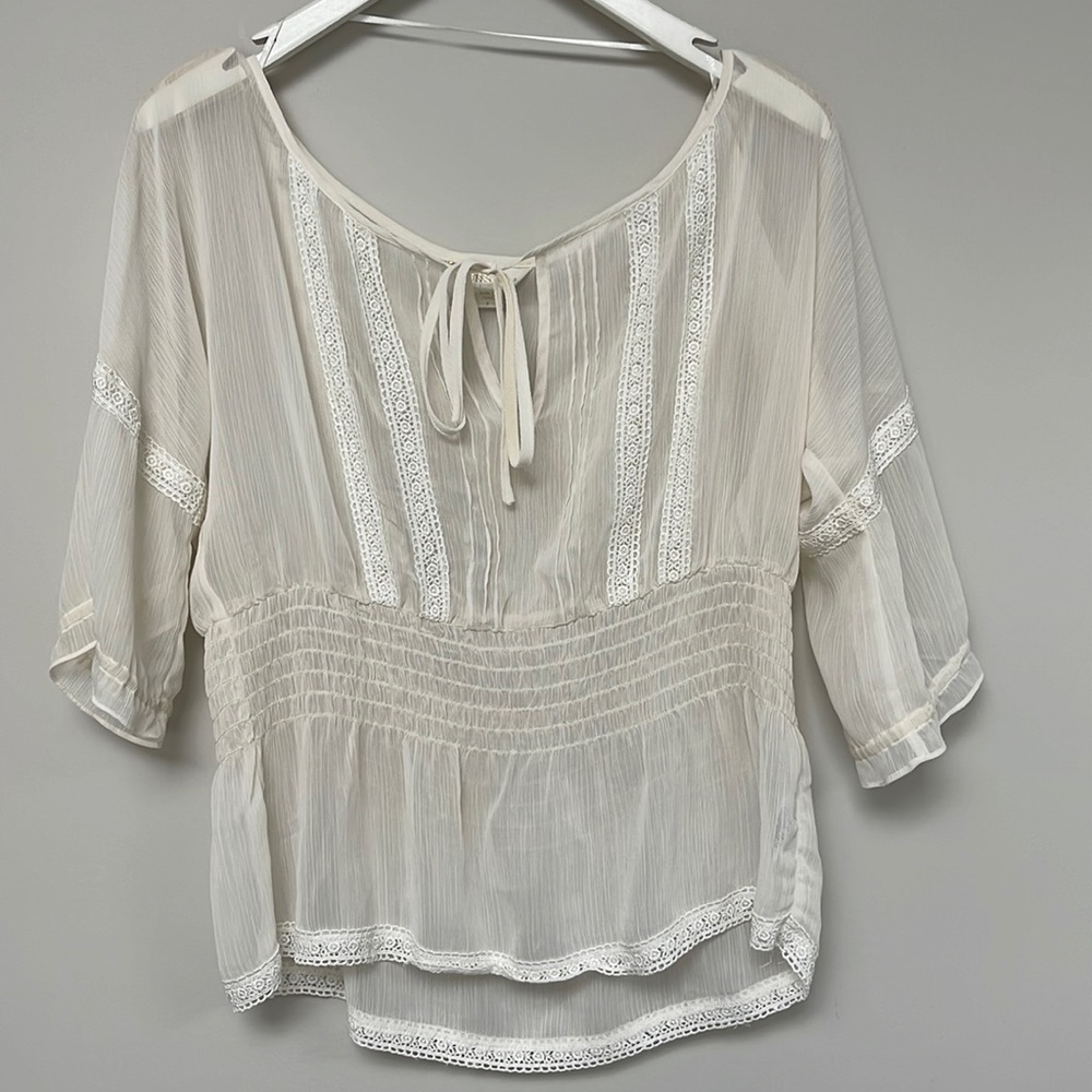 Sheer cream too